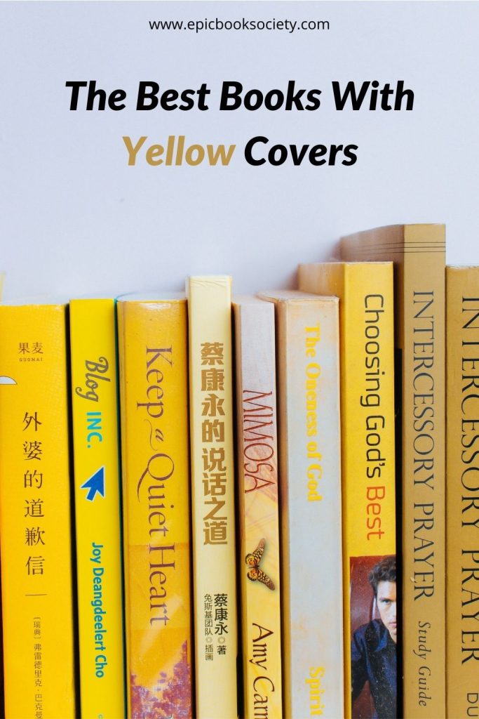 Books with a yellow cover