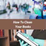 how to clean books
