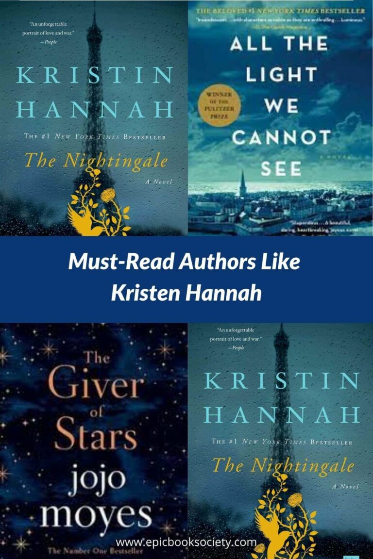 Authors like Kristen Hannah